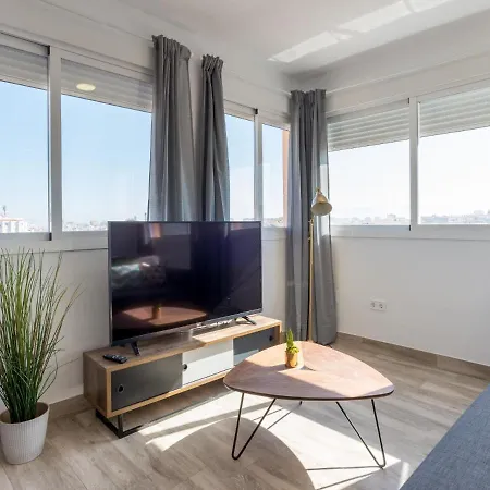 Apartment Magnifico Atico Terraza Con Vistas 2hab Ac Malaga