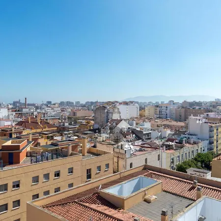 Magnifico Atico Terraza Con Vistas 2hab Ac Apartment *